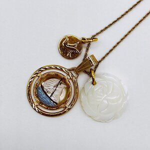 Handmade Vintage Coastal Charm Necklace